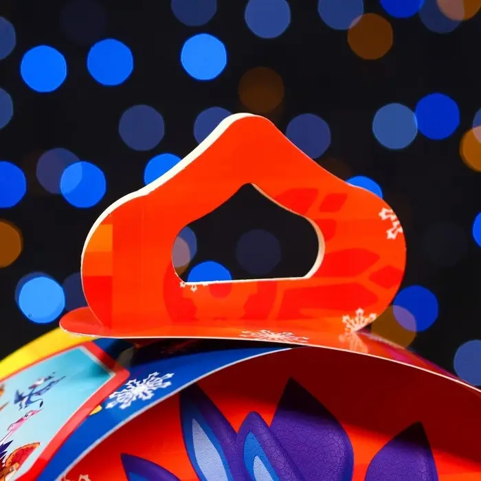 Подарочная новогодняя коробка «Турбозавры», Сундучок, 18.5×12.5×16.5 см