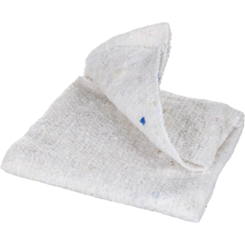 Тряпка для пола белая 50х60 см редкопрошивная 180г/м2