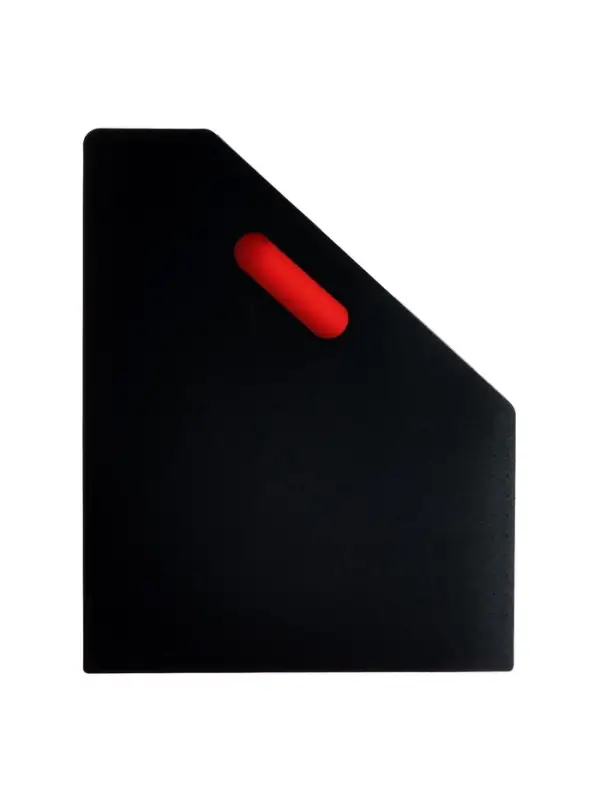 Лоток для бумаг А4, вертикальный, пластиковый, 13 отделений, чёрный