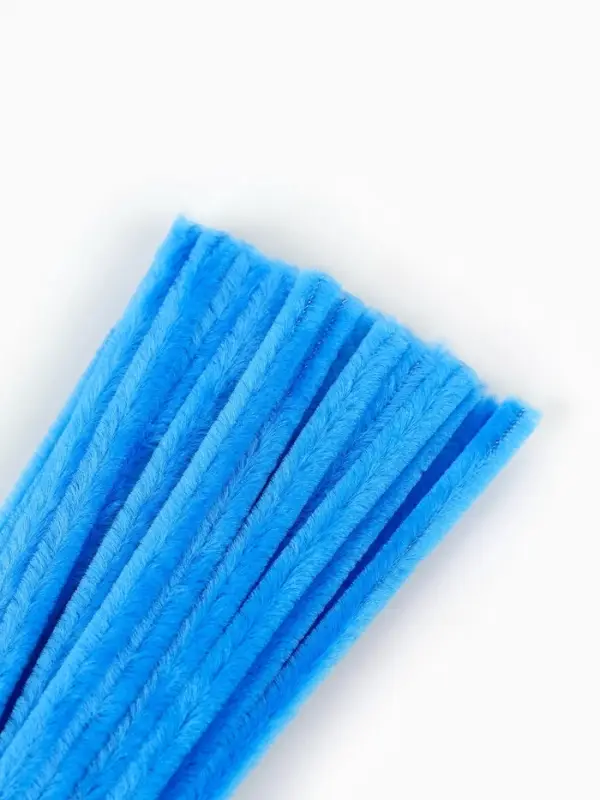 Синельная проволока набор 50 шт., бирюзовый, 30 см