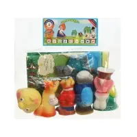 Набор резиновых игрушек &laquo;Колобок&raquo;, 7 шт.