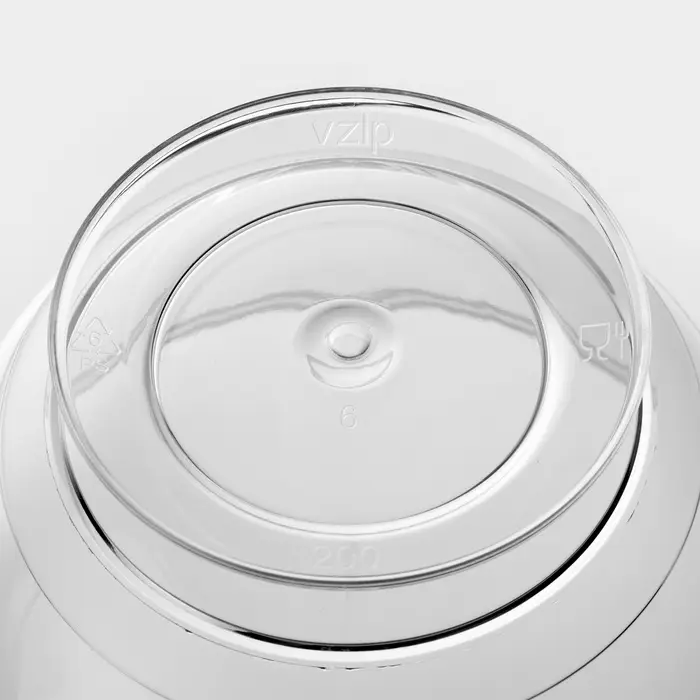 Креманка пластиковая одноразовая для фуршета «Кристалл», 200 мл, прозрачная