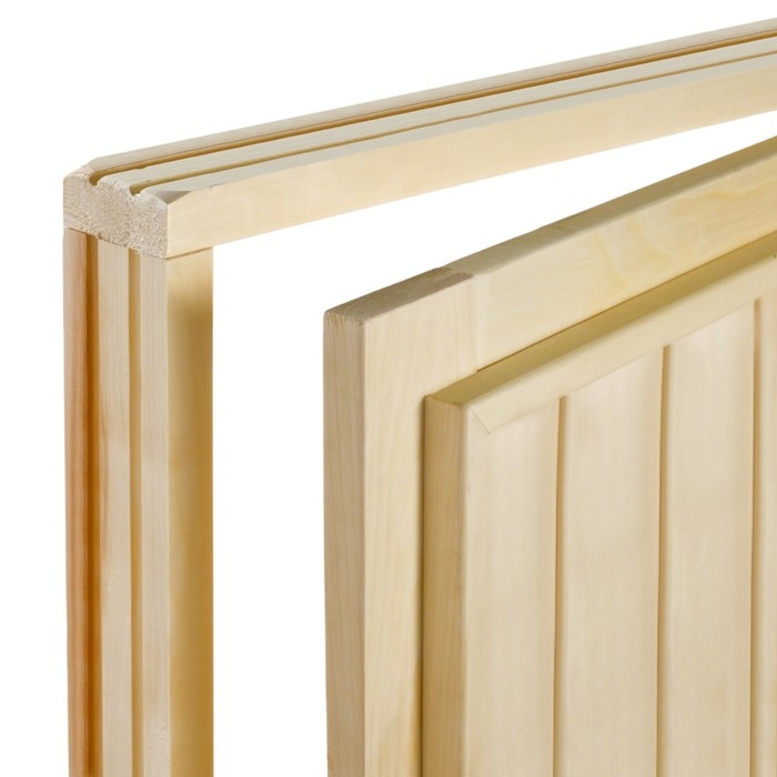 Дверь для бани и сауны Дверь для бани и сауны "Эконом", ЛИПА 180×70см