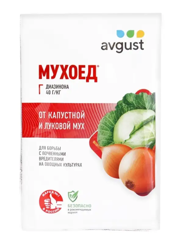 Средство от почвенных мушек и луковой мухи &laquo;Мухоед&raquo;, 25 г