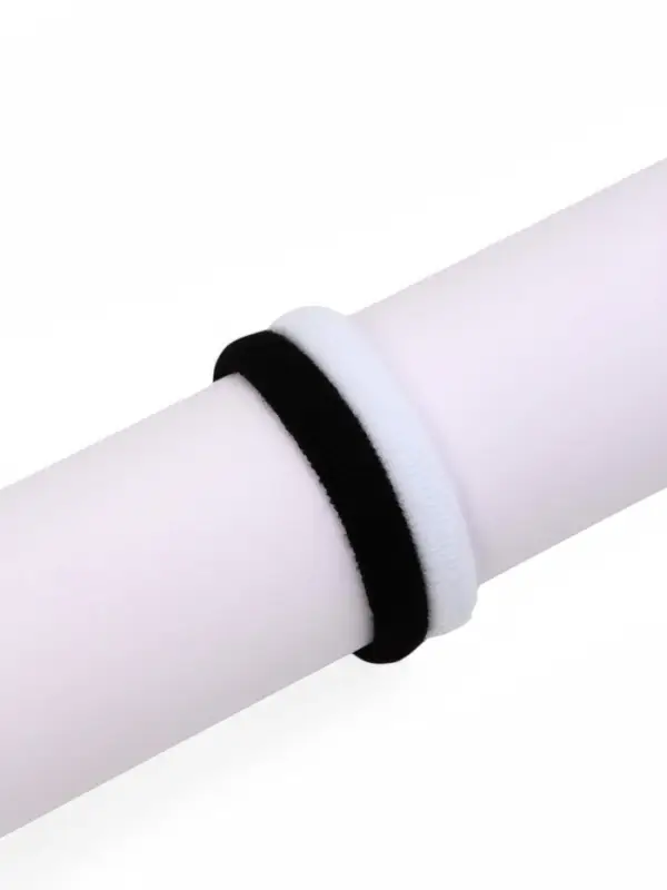 Резинки для волос, белые и черные, Принцессы