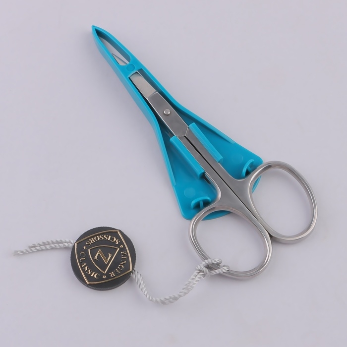 Ножницы маникюрные, загнутые, 9 см, на блистере, цвет серебристый, B-113-S-SH Ножницы маникюрные, загнутые, 9 см, на блистере, цвет серебристый, B-113-S-SH