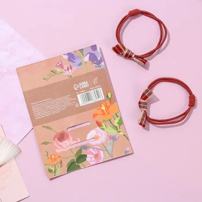 Резинки бант для волос «Богиня», 2 шт. Резинки бант для волос «Богиня», 2 шт.