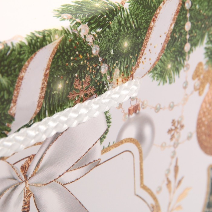 Пакет-коробка «Подарок для тебя», 23 х 18 х 11 см, Новый год Пакет-коробка «Подарок для тебя», 23 х 18 х 11 см, Новый год