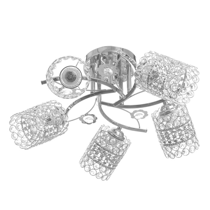 Люстра Люстра "Берти" 5х40Вт Е27 Хром МОДЕЛЬ: 2612376