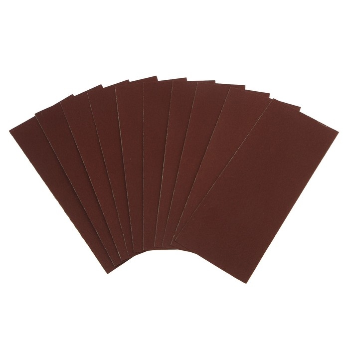 Шкурка шлифовальная в листах ТУНДРА, на бумажной основе водост., 115 х 280, Р240, 10 шт. Шкурка шлифовальная в листах ТУНДРА, на бумажной основе водост., 115 х 280, Р240, 10 шт.