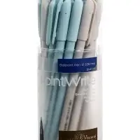 Ручка шариковая, BrunoVisconti PointWrite Milky, 0.38 мм, стержень синий, МИКС