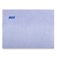 Замша искусственная с перфорацией AVS BCH-3040 (30*40 см) (голубая)