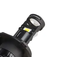 Лампа светодиод. H4 LED LENS, 50Вт, 6800Лм (3400Лм x 2), 6500К, 12/24В, кмпл. 2 шт.