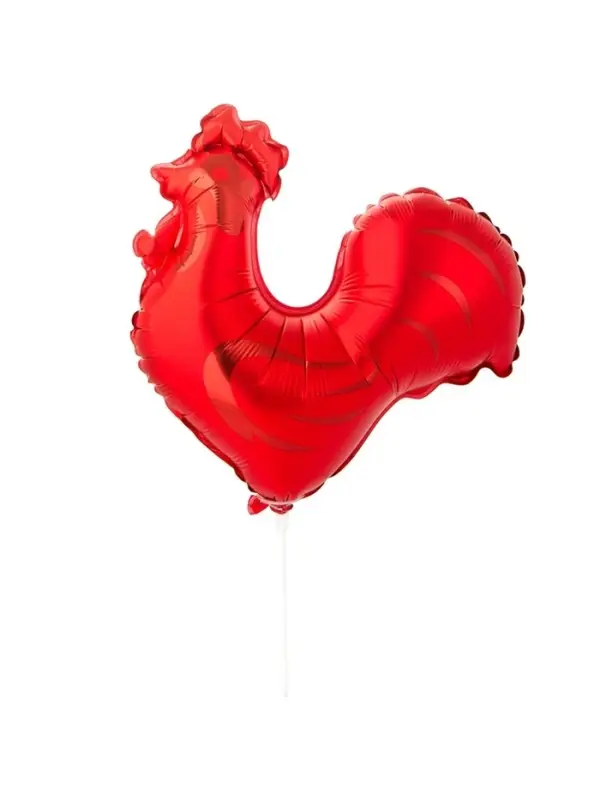 Воздушный шар фольгированный 17" &laquo;Петушок&raquo;, набор 5 шт.