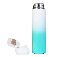 Термос для чая и кофе &laquo;Мастер К&raquo;, 500 мл, сохраняет тепло 8 ч, нержавеющая сталь, бирюзовый