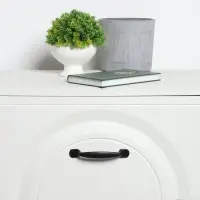 Ручка скоба CAPPIO RS096, м/о 96 мм, чёрная, набор 10 шт.