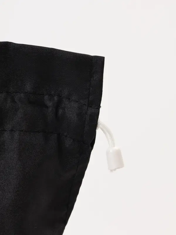 Сумка плетёная из пандана, 26&times;15&times;38 см, бежево-чёрная