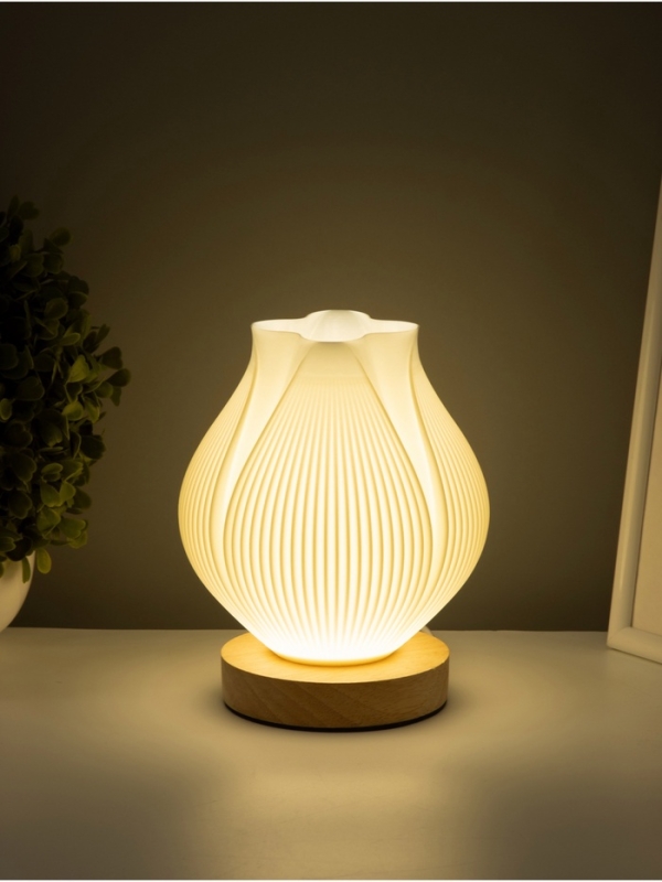 Светильник настольный Светильник настольный "Лилия" LED 3Вт USB диммер/провод 1,5м 13,5х13,5х16,5см