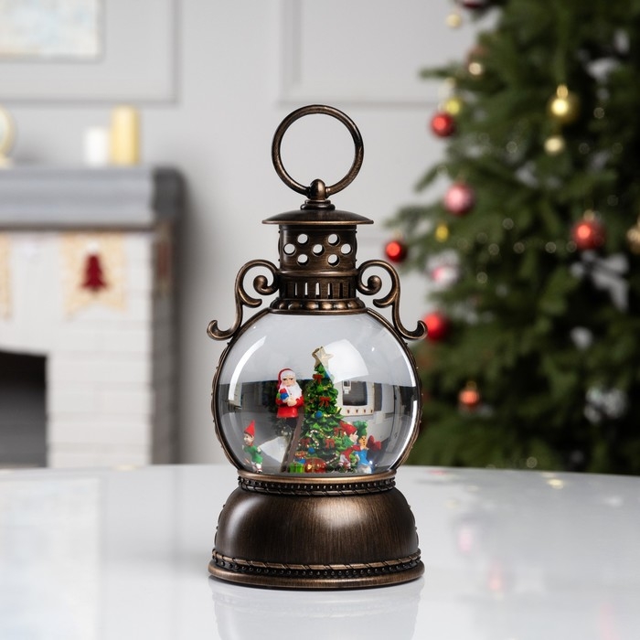 Фигура светодиодная «Сказочные гномы», 20х10.5 см, музыка, батарейки ААх3 (не в комплекте), USB, свечение тёплое белое Фигура светодиодная «Сказочные гномы», 20х10.5 см, музыка, батарейки ААх3 (не в комплекте), USB, свечение тёплое белое