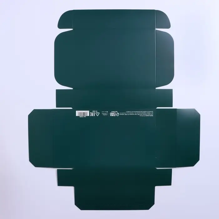 Коробка подарочная складная, упаковка, «Изумрудная», 21 х 15 х 5 см