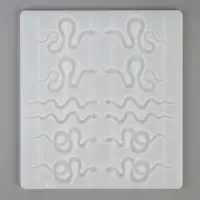 Молд силиконовый &laquo;Змейки&raquo; 16.5&times;14.8&times;1 см
