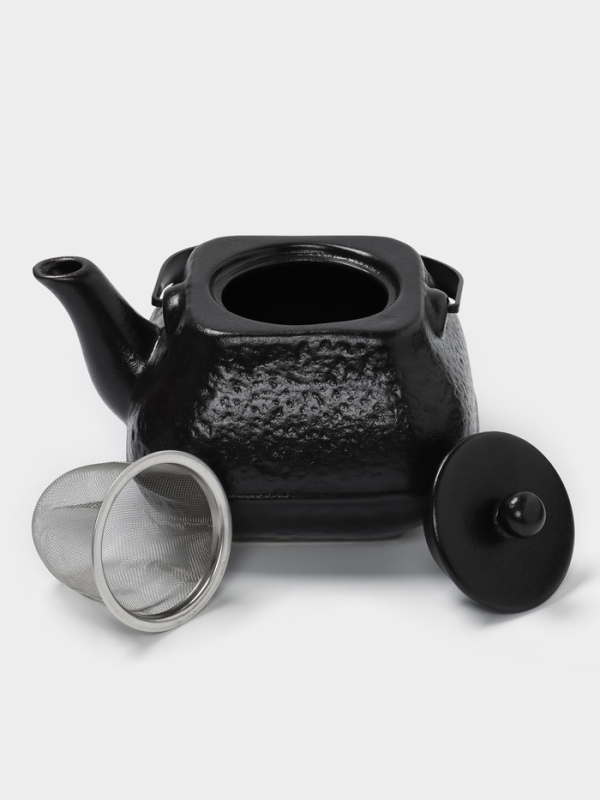 Чайник заварочный с ситом 0,85 л, Magistro Black Swan, черный Чайник заварочный с ситом 0,85 л, Magistro Black Swan, черный