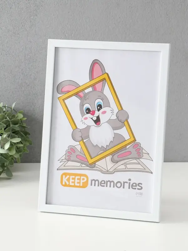 Набор фоторамок для фото 21&times;30 см Keep memories &laquo;Формат&raquo;, с подножкой, 3 шт., (пластиковый экран), белый