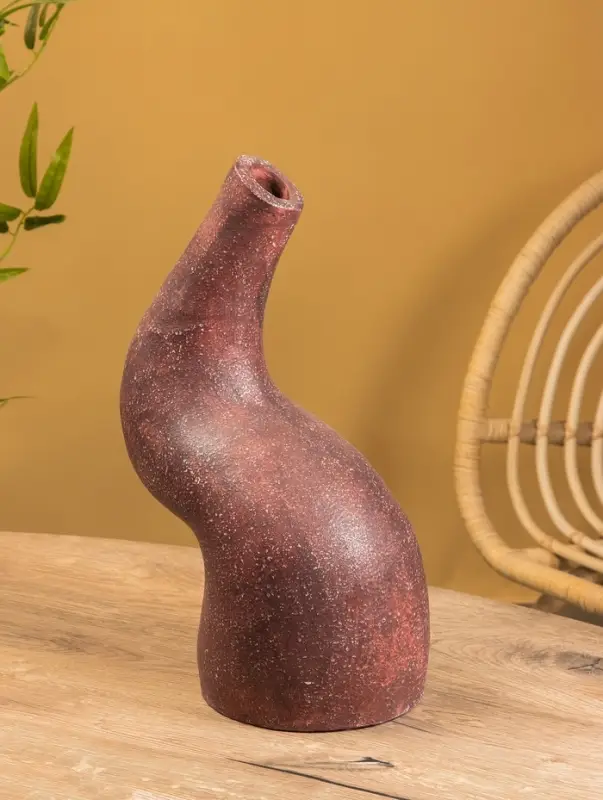 Ваза терракота Ваза терракота "Рог" 25х20х45 см