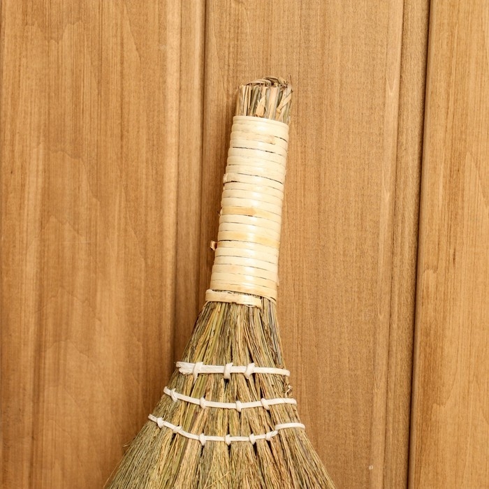 Метёлочка, 25 см, сорго, бамбук Метёлочка, 25 см, сорго, бамбук