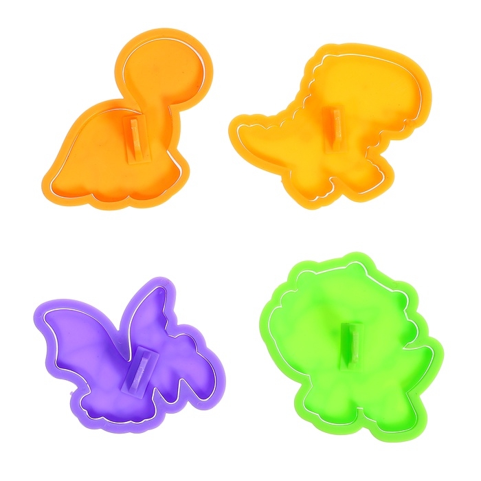 Набор для игры с мягким пластилином «Диномир», 6 баночек с массой для лепки, 5 форм Набор для игры с мягким пластилином «Диномир», 6 баночек с массой для лепки, 5 форм