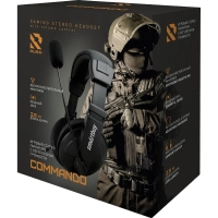 Гарнитура SmartBuy COMMANDO (SBH-7000), стерео рег.громк, кабель 2.5м