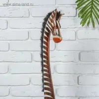 Сувенир дерево "Зебра" 23х15х150 см Сувенир дерево "Зебра" 23х15х150 см
