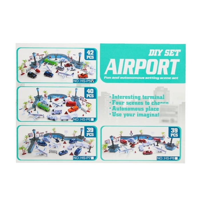 Игровой набор «Аэропорт», с металлическими машинами Игровой набор «Аэропорт», с металлическими машинами