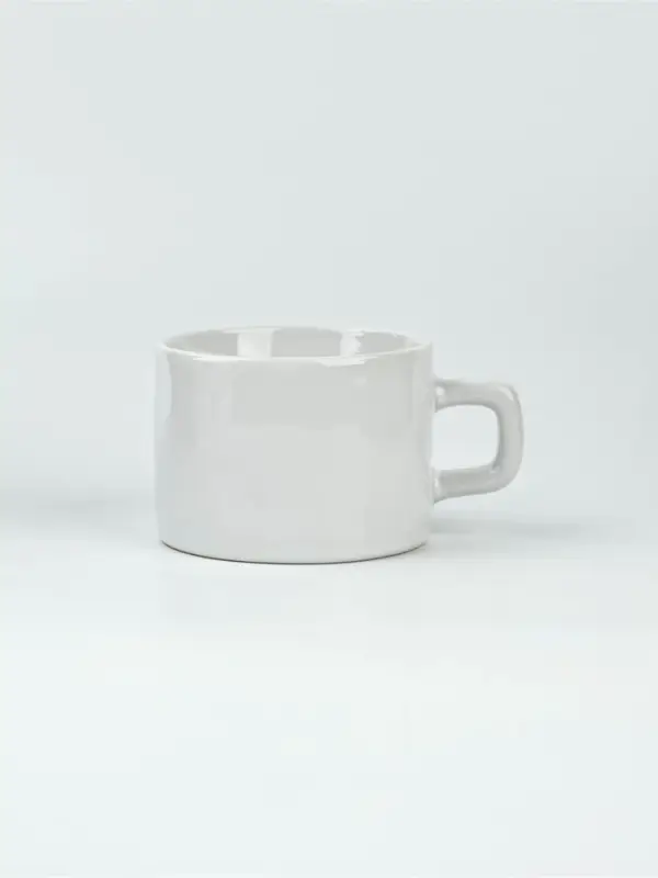 Кружка керамическая новогодняя «Снеговик», 320 мл, ручная работа