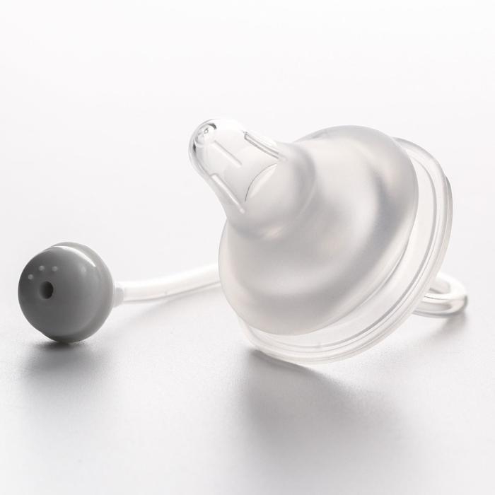 Соска на бутылочку Крошка Я, антиколиковая, от 6 мес., SofTouch, широкое горло, быстрый поток, с трубочкой и грузиком Соска на бутылочку Крошка Я, антиколиковая, от 6 мес., SofTouch, широкое горло, быстрый поток, с трубочкой и грузиком