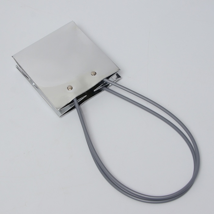 Сумка для цветов серебро, влагостойкая, 13х12х12 см Сумка для цветов серебро, влагостойкая, 13х12х12 см