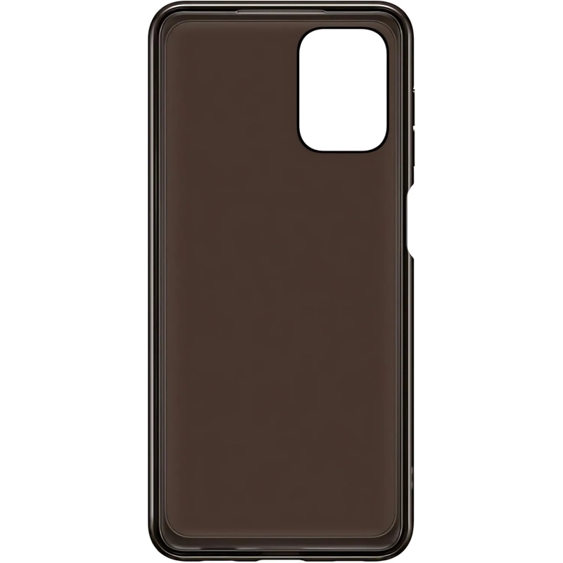 Чехол -крышка Soft Clear Cover A12, Samsung, чер, EF-QA125TBEGRU
