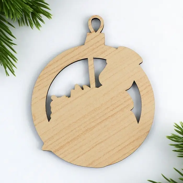 Ёлочная игрушка новогодняя «Снеговик», на Новый год, 7,6 х 9,5 см Ёлочная игрушка новогодняя «Снеговик», на Новый год, 7,6 х 9,5 см