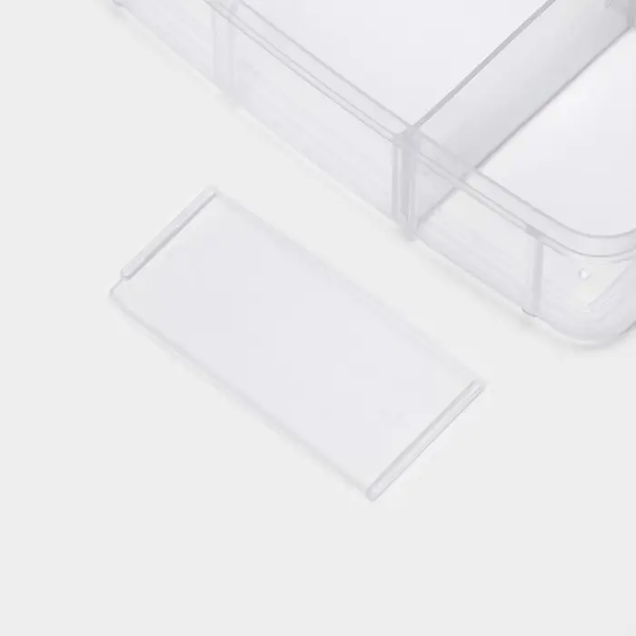 Органайзер для мелочей Доляна, пластик, 3 яруса, 18 ячеек, 15&times;15&times;12 см, МИКС