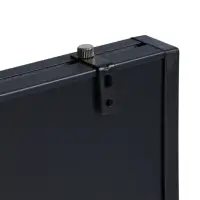 Часы электронные настенные &laquo;Соломон&raquo;, будильник, 48&times;19&times;3 см, белая индикация