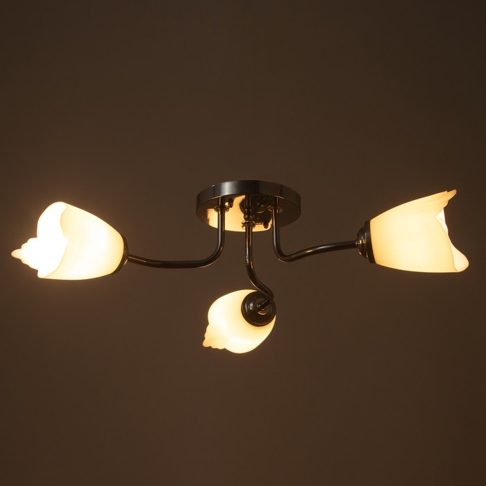 Люстра 1341001/3WT E27 15Вт хром BayerLux Люстра 1341001/3WT E27 15Вт хром BayerLux