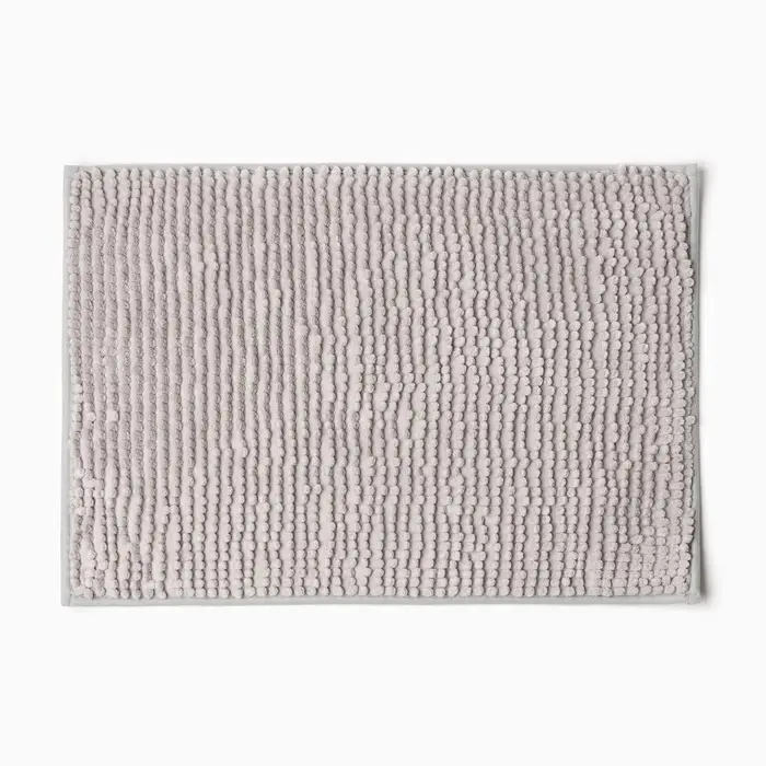 Коврик для ванной &laquo;Этель. Букли&raquo;, 38&times;58 см, серый