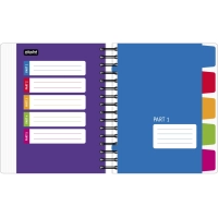 Бизнес-тетрадь А5,150л,клетка,греб. Attache Selection Office book 2 голубой