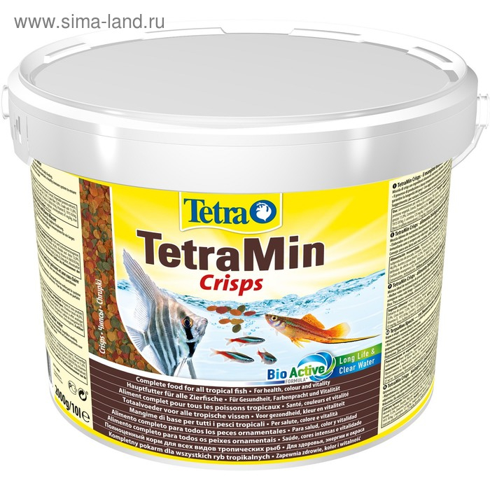 Корм TetraMin Crisps для рыб, чипсы, 10 л. 2 кг