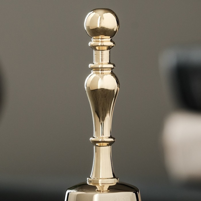 Валдайский колокольчик №4, полированный, с металлической ручкой, d - 5 см Валдайский колокольчик №4, полированный, с металлической ручкой, d - 5 см