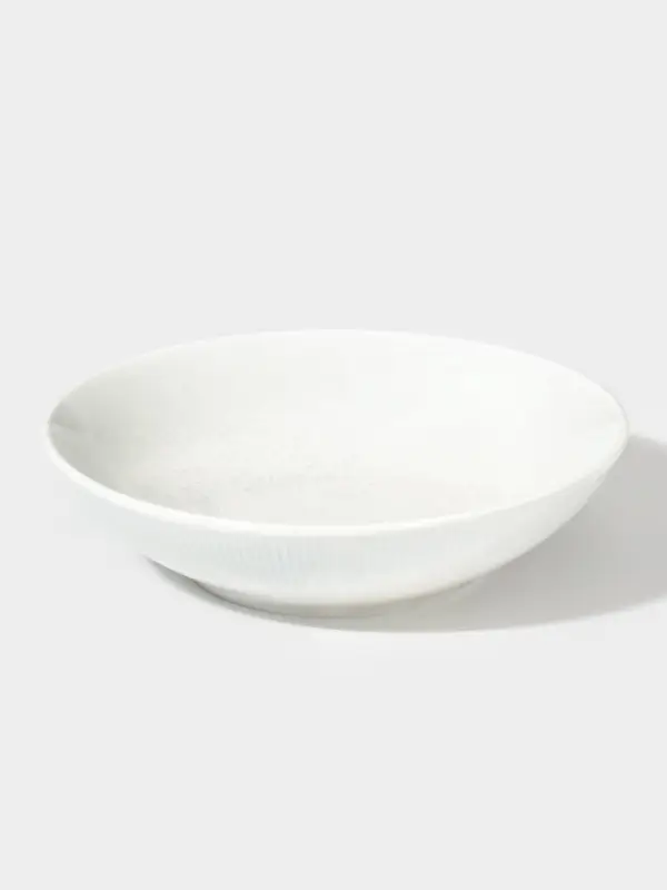 Тарелка глубокая Magistro Willow, d=20.4 см, 800 мл, фарфор, голубая