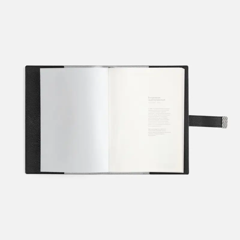 Ежедневник Repute, недатированный, черный Ежедневник Repute, недатированный, черный