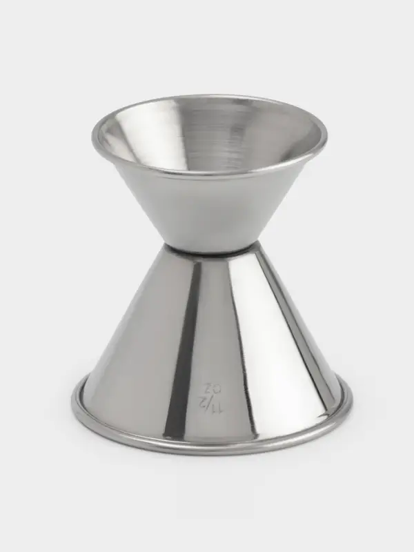 Джиггер Hanna Kn&ouml;vell, 25/50 мл, нержавеющая сталь