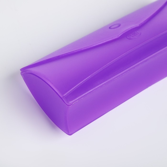 Футляр для очков на застёжке, длина 15,4 см, цвет МИКС Футляр для очков на застёжке, длина 15,4 см, цвет МИКС