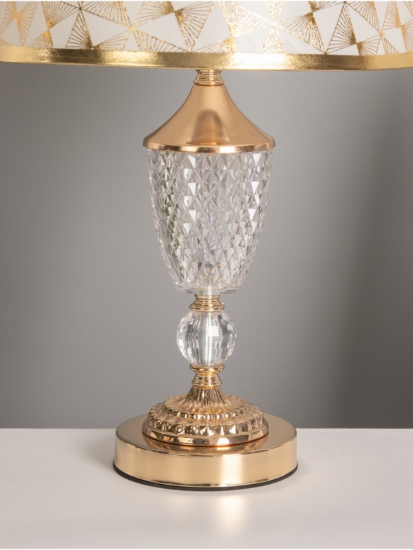Лампа настольная «Премьер» 1х40Вт Е27 + ночник 3Вт золото 27,5х27,5х46см Лампа настольная «Премьер» 1х40Вт Е27 + ночник 3Вт золото 27,5х27,5х46см